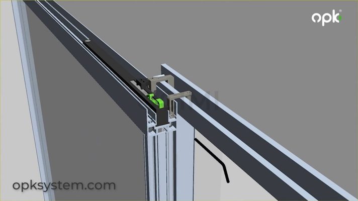 hướng dẫn lắp phụ kiện cửa slim opk