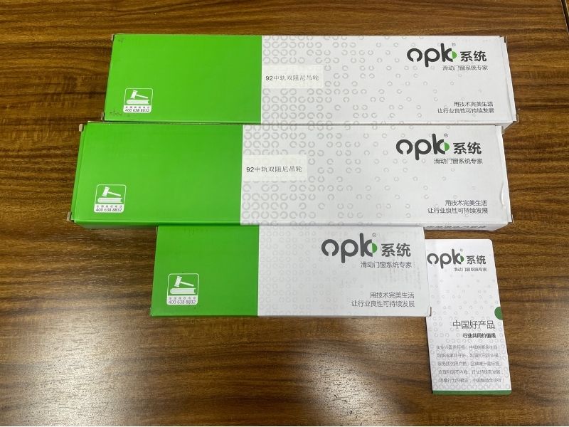 Giải pháp phụ kiện OPK cho cửa trượt lật nhôm hệ hiện đại