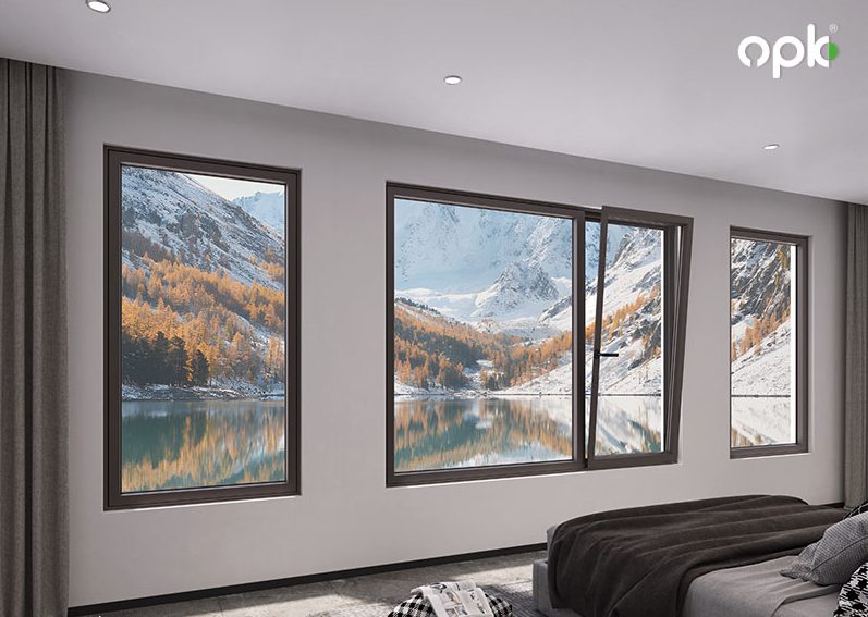 phụ kiện OPK cửa nhôm trượt lật